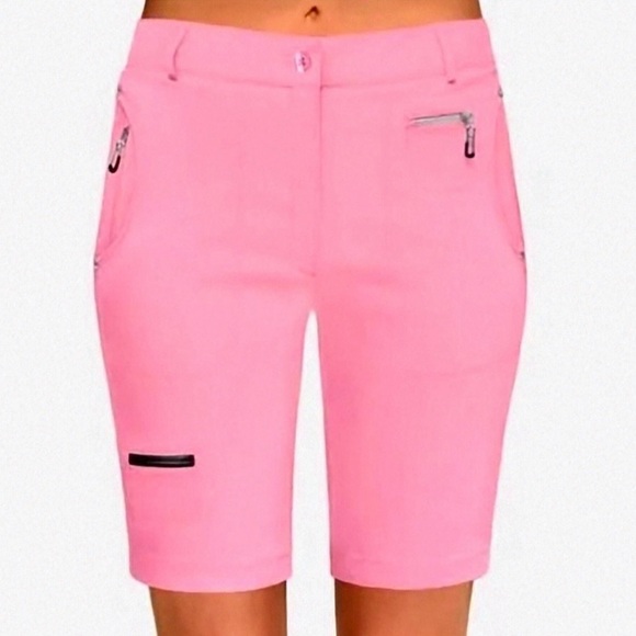 JAMIE SADOCK Pink Airwear 19" Golf Shorts--NWT--8 - Picture 2 of 16
